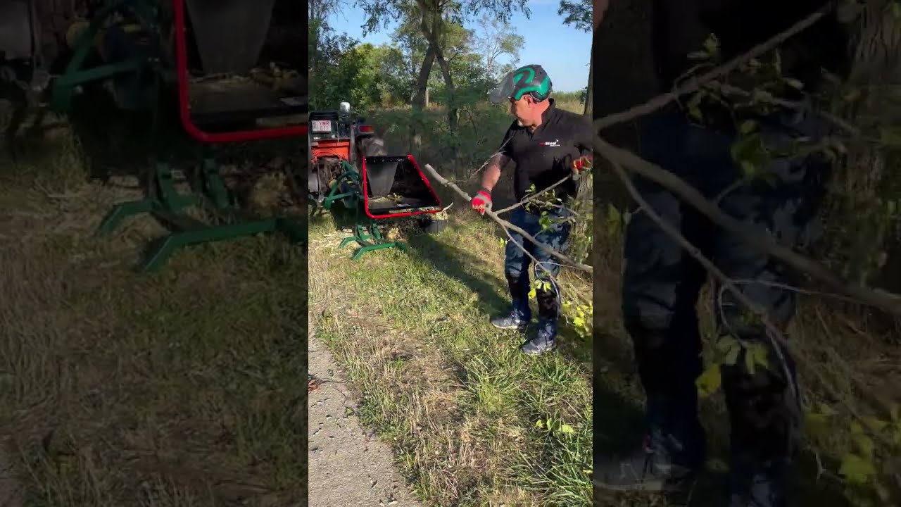 Csiga rendszerű függesztett ágdaraboló