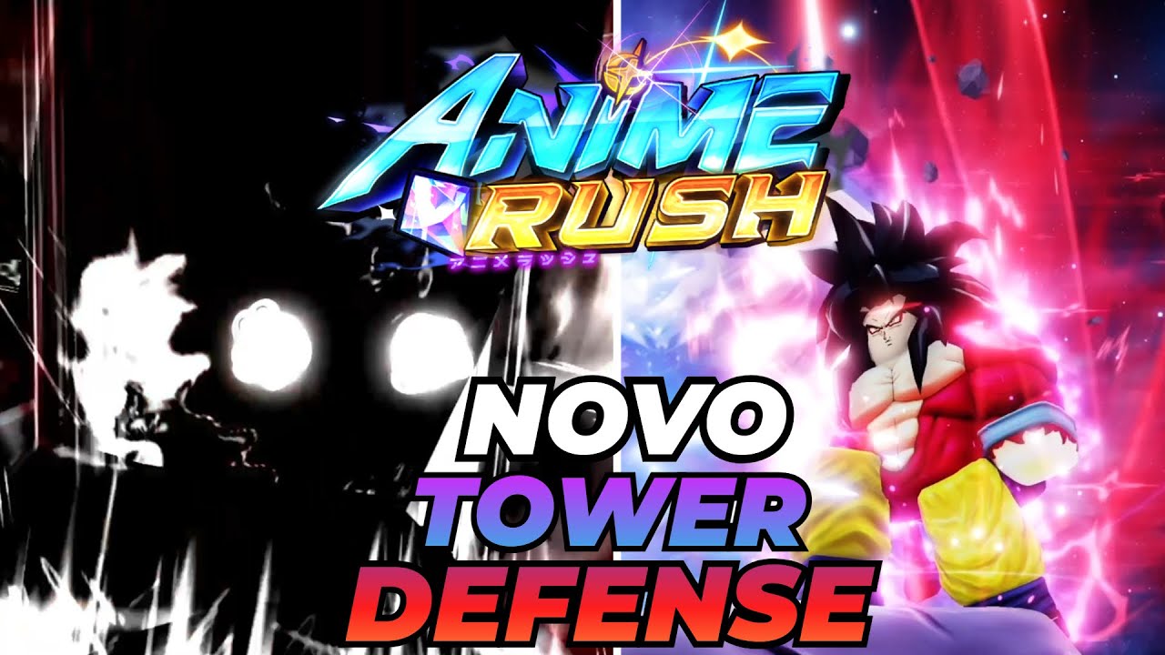 ANIME RUSH! UM NOVO TOWER DEFENSE COM POTENCIAL NO ROBLOX!