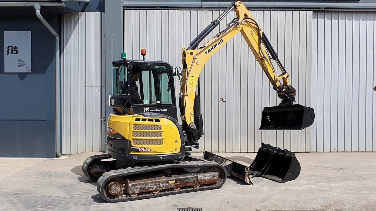 EXCAVATOR YANMAR VIO50 U FIS MACHINERY SLOVENIA