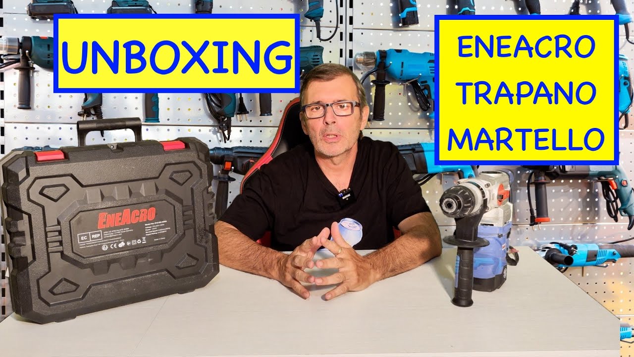 UNBOXING - ENEACRO MARTELLO DEMOLITORE