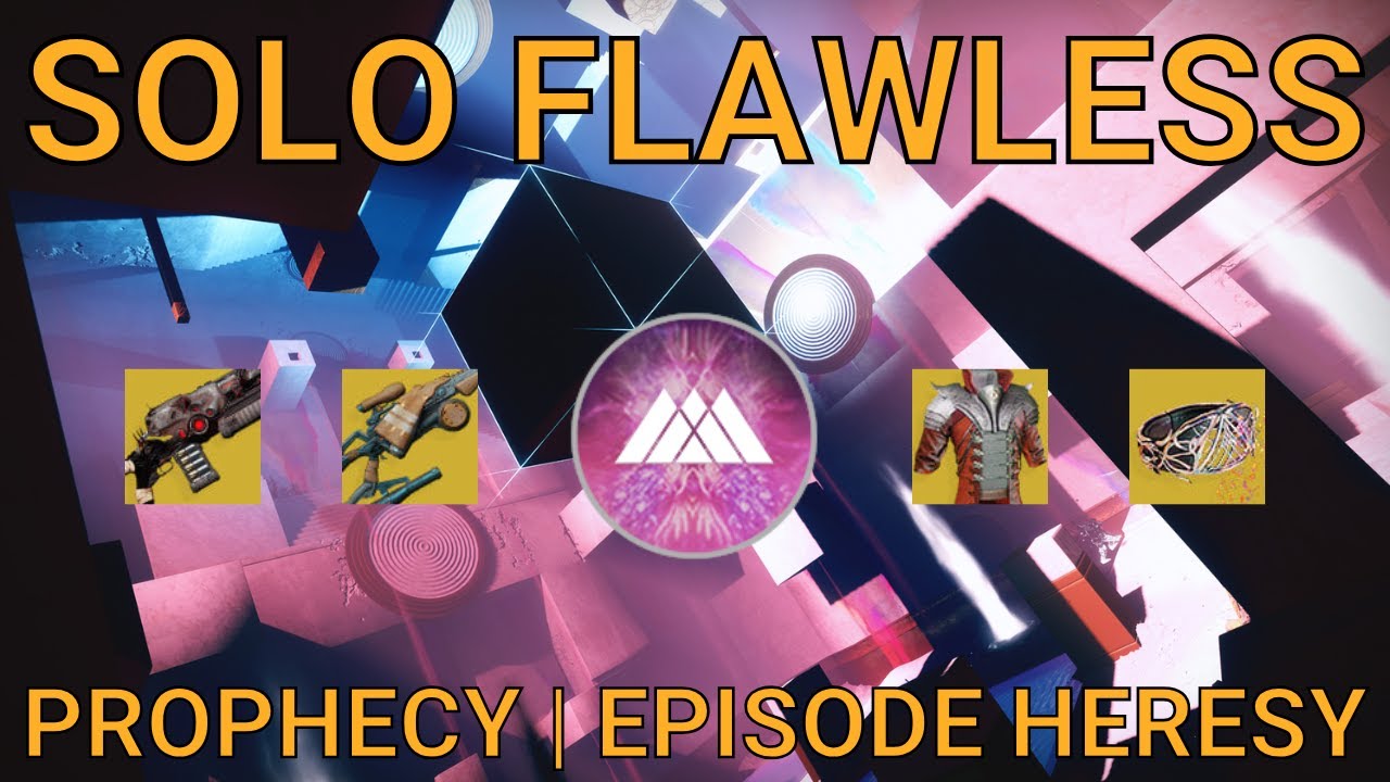 Solo Flawless Prophecy on Warlock in 17 Minutes | Episode: Heresy (Destiny 2)