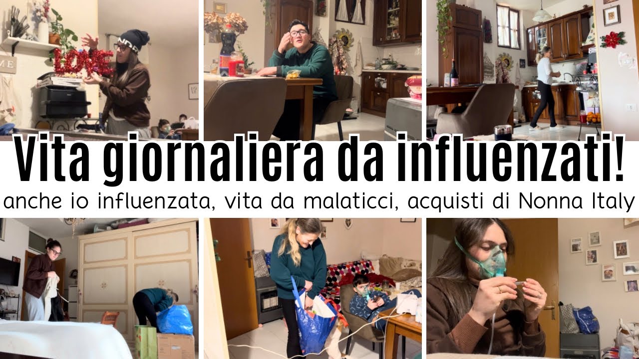 Vita da influenzati/ giornate a casa tra aerosol e “relax”/ acquisti di mia mamma/ debbyg vlog 2026✨