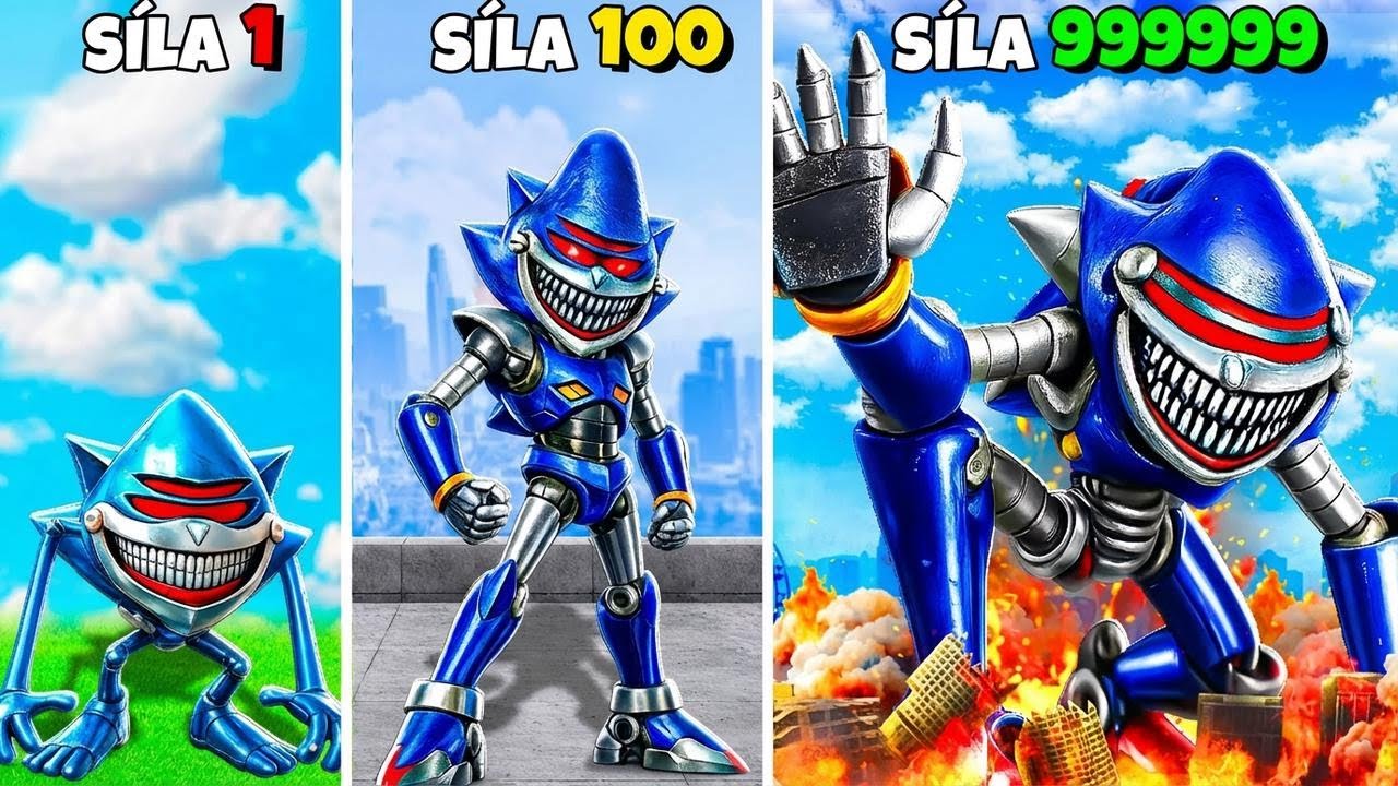 Vylepšuji METAL SHIN SONICA v GTA 5! (Shin Sonic mod)
