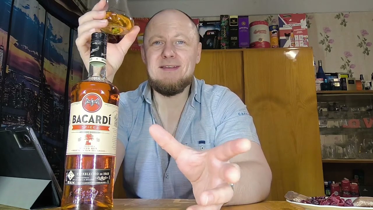 Обзор на 🇮🇹ромовый напиток Bacardi Spiced 1 л 40%