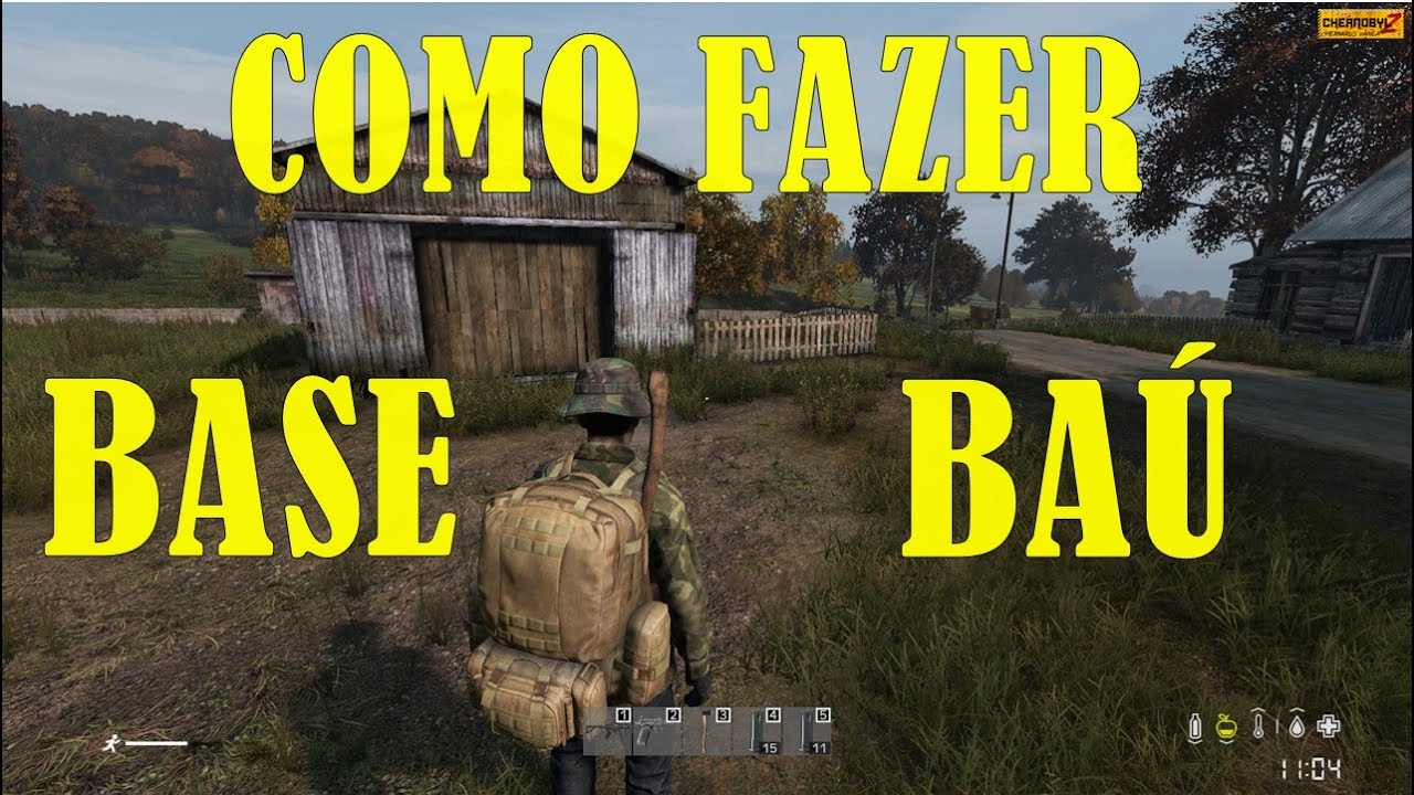 DAYZ STANDALONE #57 COMO CONSTRUIR UMA BASE INICIAL MAIS BÁU PARA GUARDAR ITENS