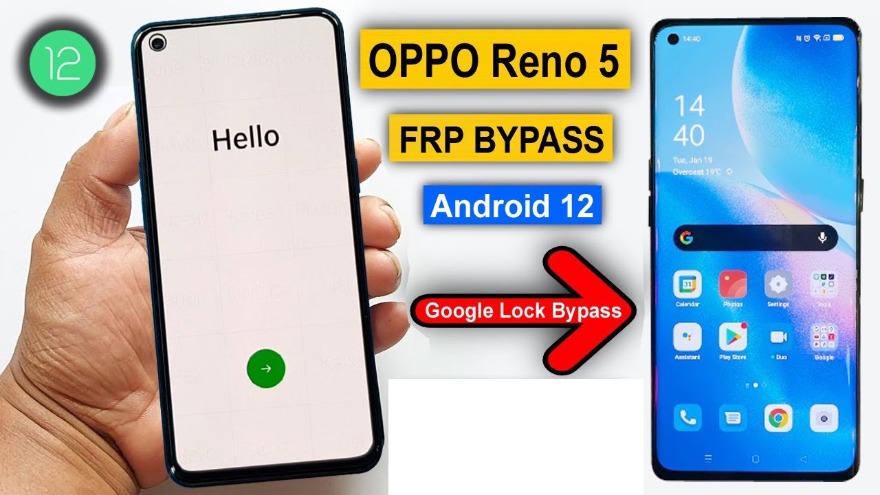 Oppo Reno 5 FRP Unlock Android 12 Without Pc | Bypass Google Account | New Trick 2023 | 100% Working