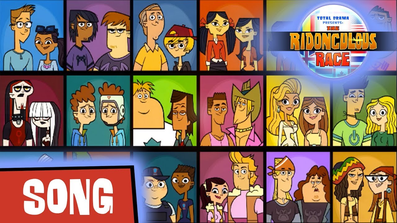 TOTAL DRAMA presents THE RIDONCULOUS RACE : 🎶 Opening Theme Song 🎶 (S1 The Ridonculous Race)