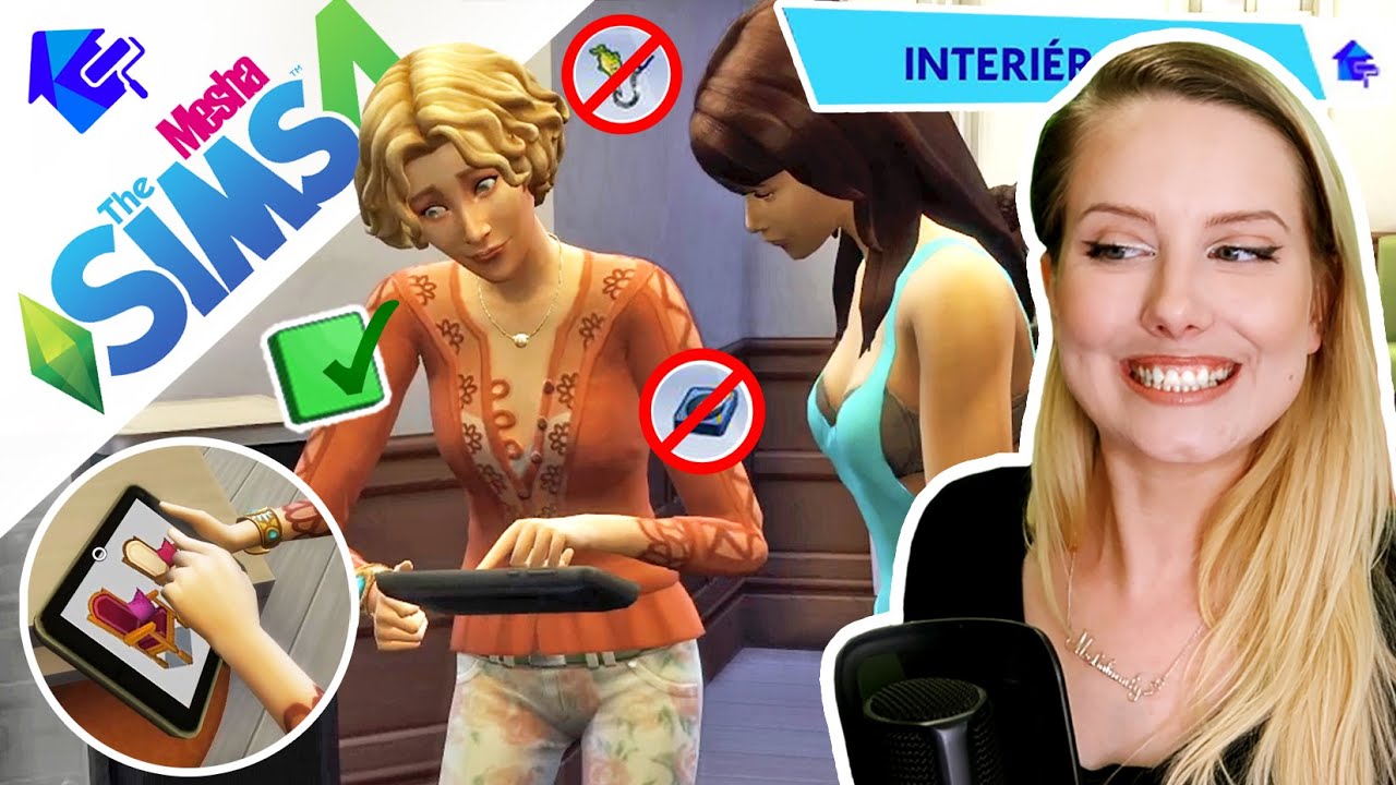 BYTOVÁ DEKORATÉRKA S POŘÁDNOU SMŮLOU! ● The Sims 4 -  INTERIÉR SNŮ 🏠