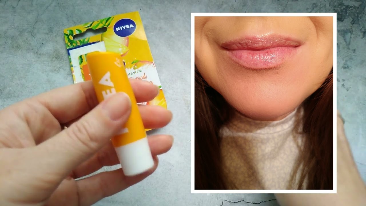 Бальзам для губ NIVEA Tropical mango