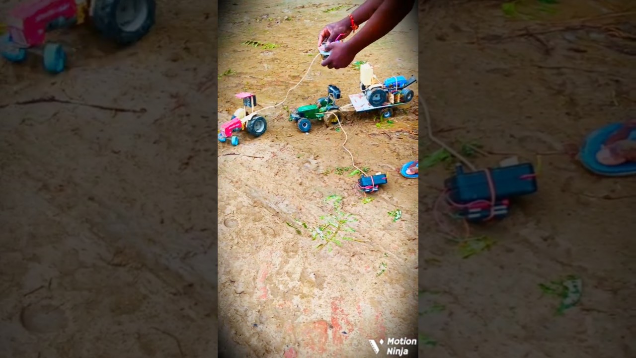 Rc trector and overload troly 
