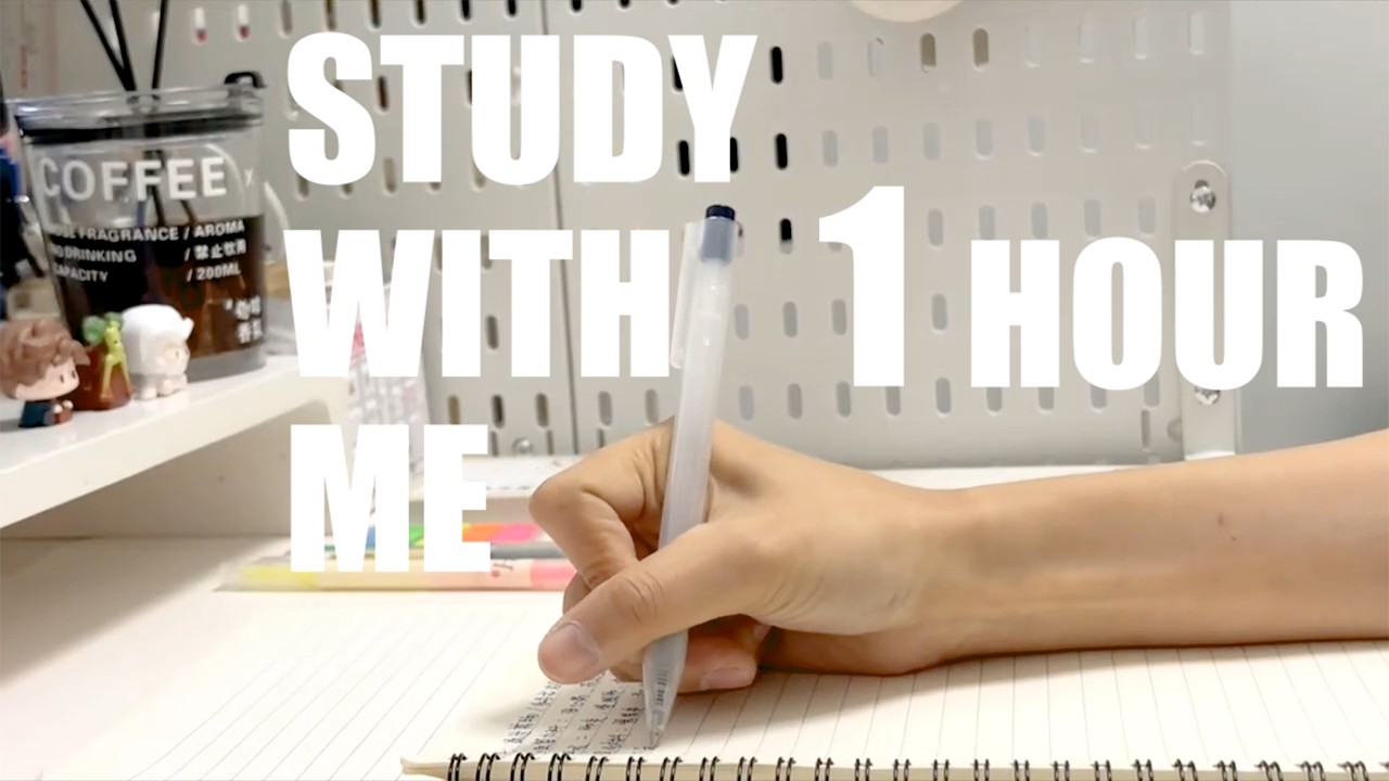 1 hour Study with Me | Deep Focus & Productivity | ADHD-Friendly
