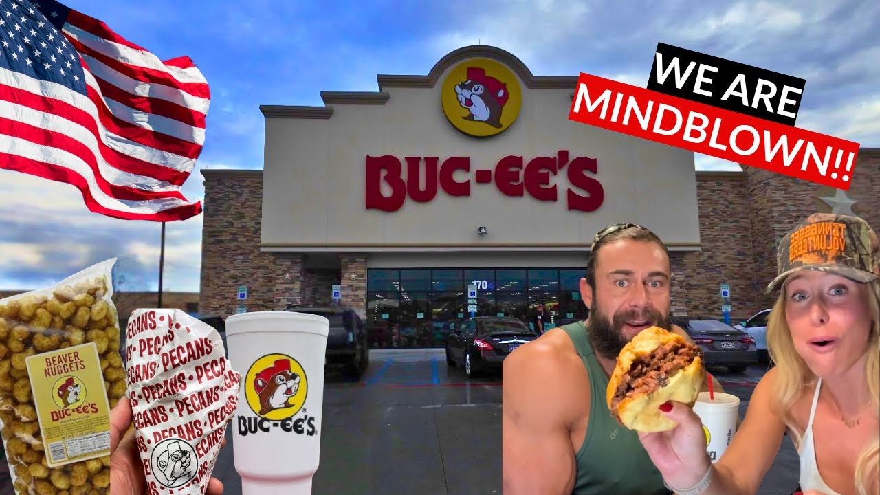 British Couple Explores Buc-ees For The First Time | World's Largest Gas Station!!