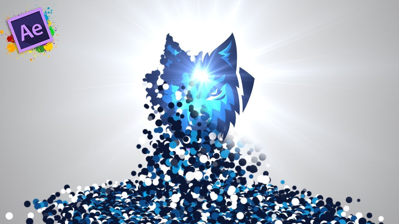 How To Create A Particle Logo Reveal, After Effects Tutorial & Template