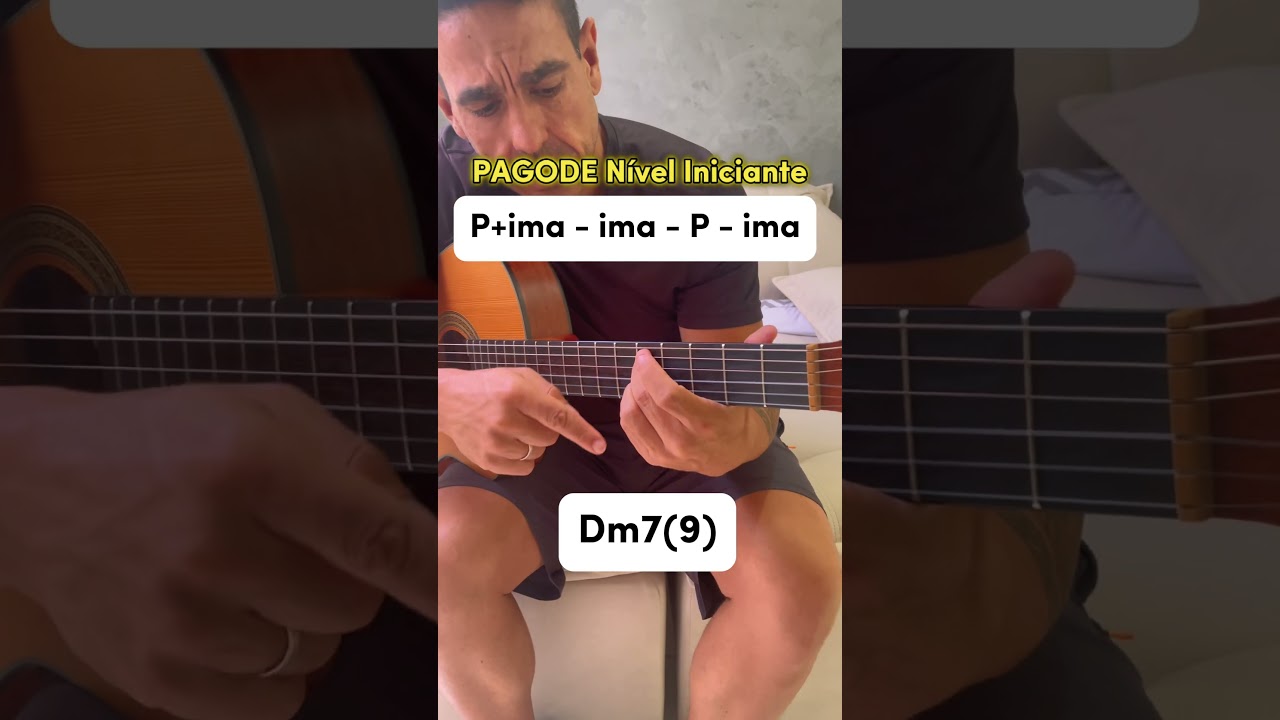 Aprenda PAGODE no Viol&atilde;o em 1 Minuto #musica #dicasdeviolao