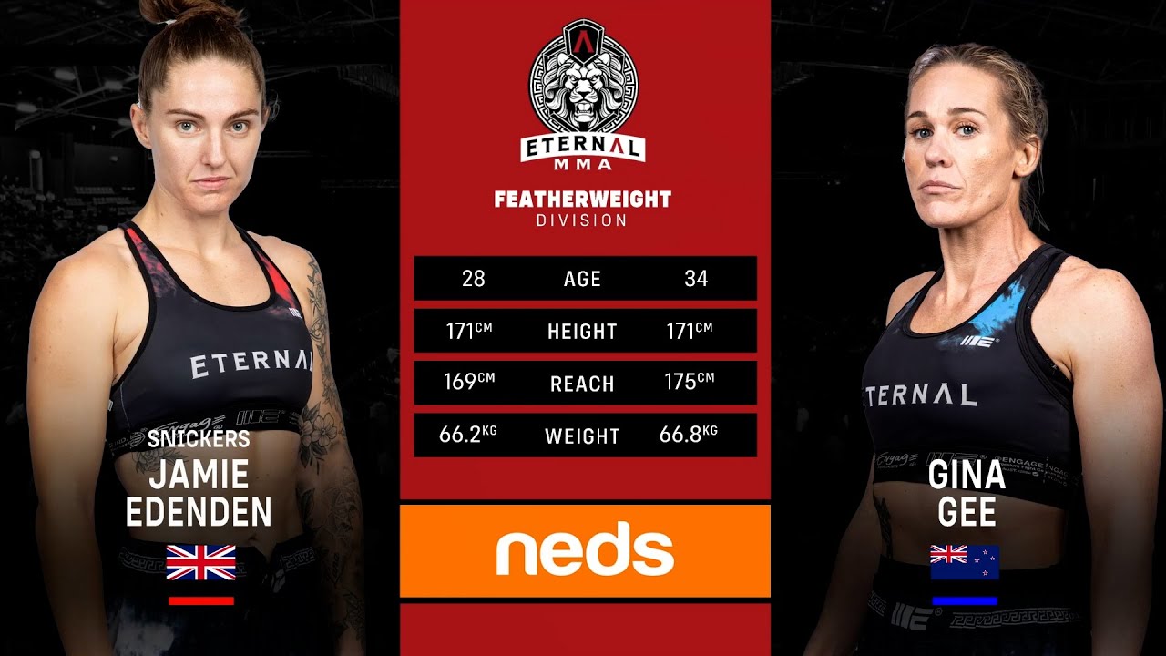 Eternal MMA 69 - Jamie Edenden VS Gina Gee - MMA Fight Video