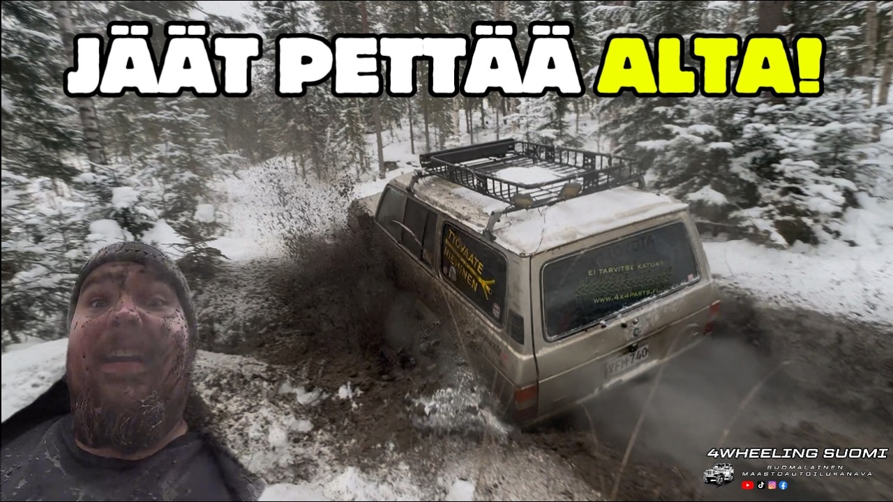 Rapa lentää ja MOOTTORIT mylvii!! – Rajua offroadia Pornaisissa 