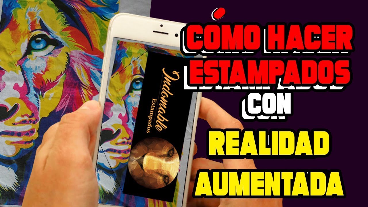 👁️CÓMO HACER ESTAMPADOS CON REALIDAD AUMENTADA!!!👓 (VR) Y (AR)