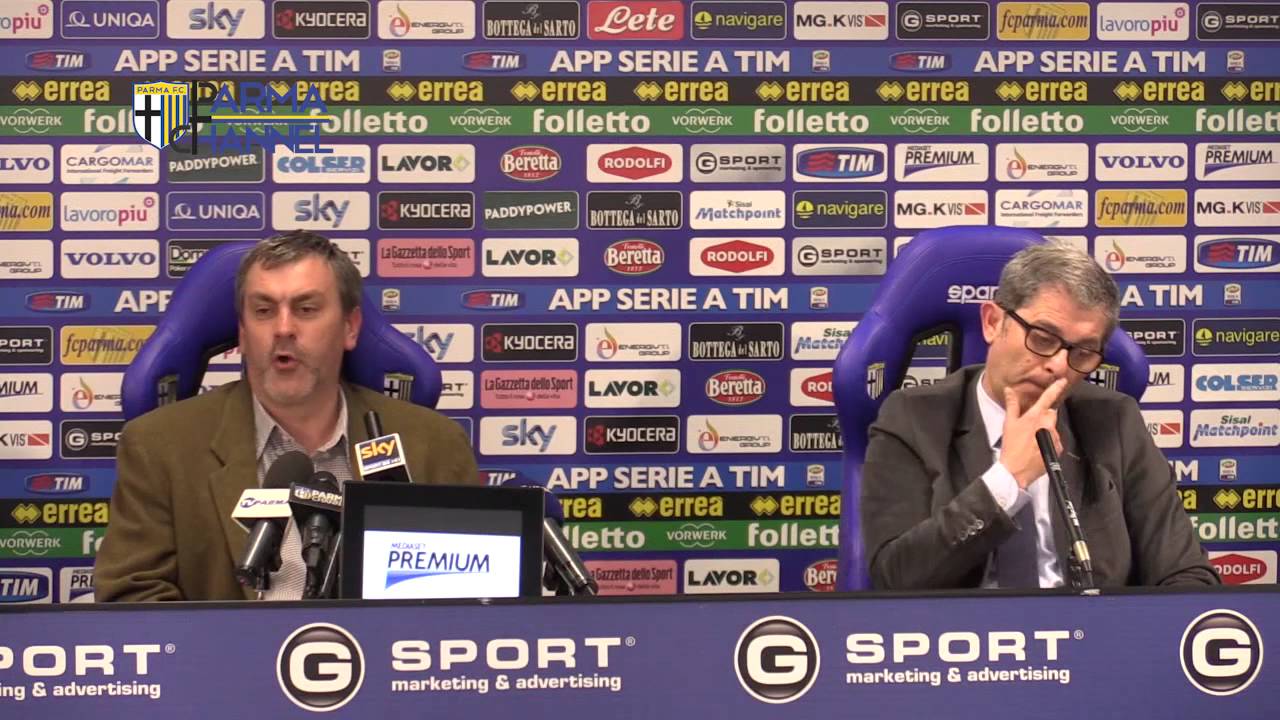 presentazione Giampietro Manenti nuovo presidente parma fc 1°parte