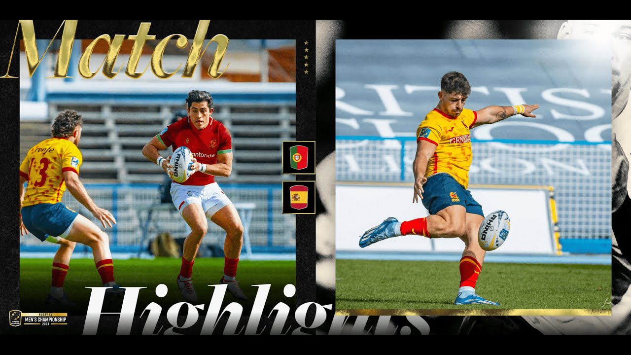 Portugal v Spain | Highlights | Rugby Europe Championship 2024