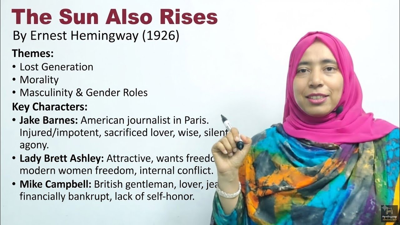The Sun Also Rises Bangla Summary | The Sun Also Rises by Ernest Hemingway summary in Bangla |