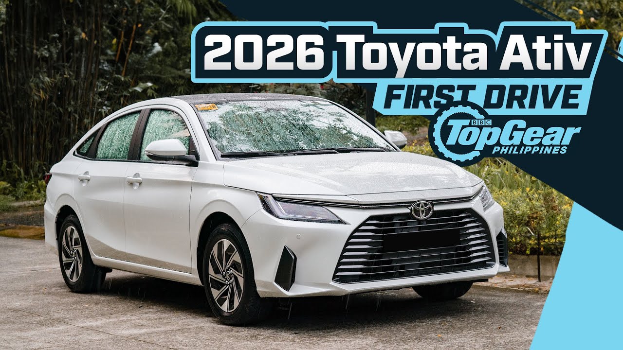Первый тест-драйв Toyota Ativ 2026: гибридный Vios теперь доступен на Филиппинах! | Top Gear Phil...