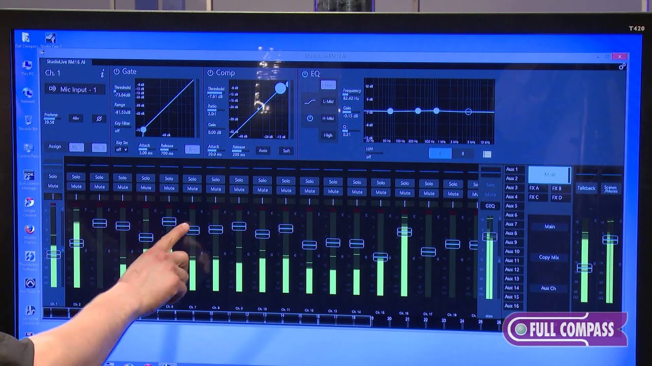 PreSonus StudioLive RM16AI Rackmount Digital Mixer Review | Full Compass
