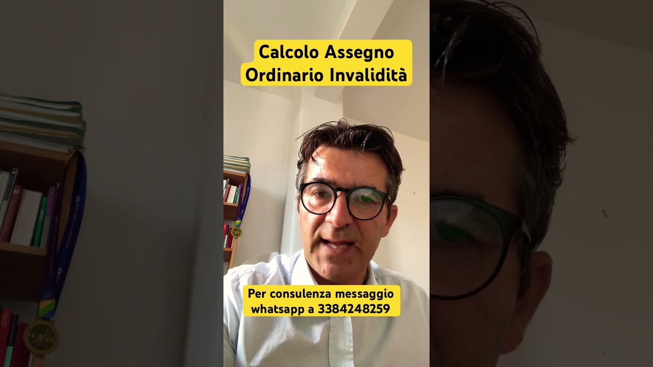 Calcolo Assegno Ordinario di Invalidità #handicap #disabilità #invalidità #inps