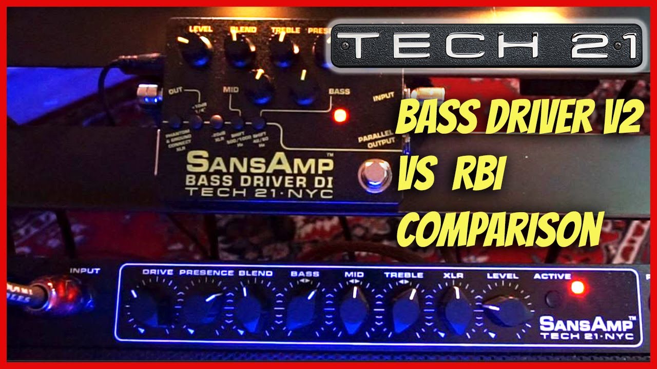 💥Сравнение Tech 21 RBI и Bass Driver V2 — победа!
