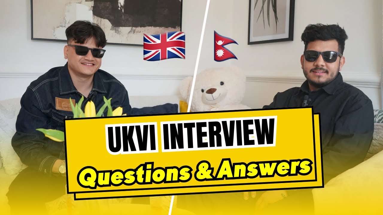 Nepali Student Shares UKVI Interview Questions & Tips | Student Visa UK Guide | podcast by pradeep