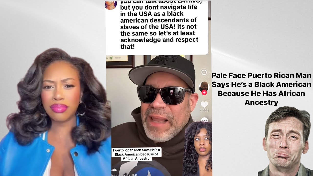 Пуэрториканец утверждает, что он афроамериканец, потому что имеет африканские корни.