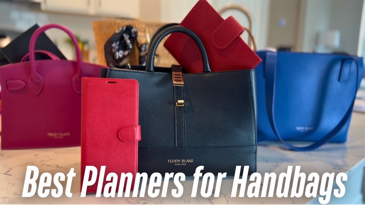 Best Planners to use in your Handbag | Pocket Planners for you DAGNE Dover and Teddy Blake Purse