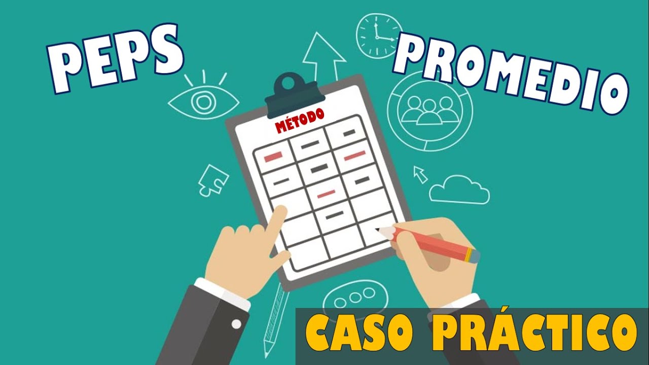 Método PEPS Y PROMEDIO caso práctico simple.