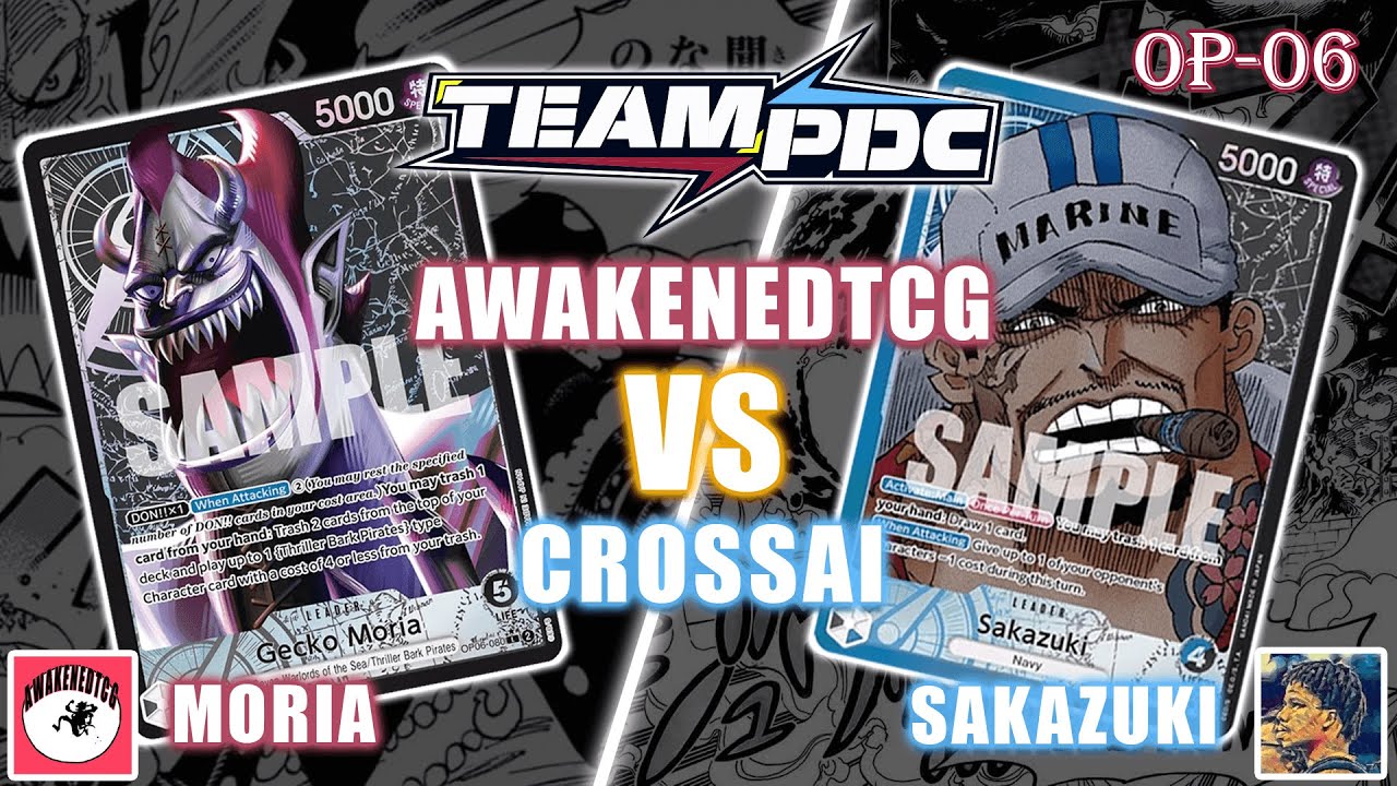 $100 MONEY MATCH feat. @CrossAii Saka @AwakenedTCG Moria | One Piece Card Game