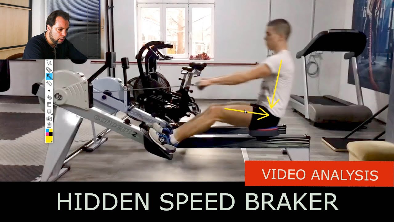Almost perfect indoor rowing until you look closer...