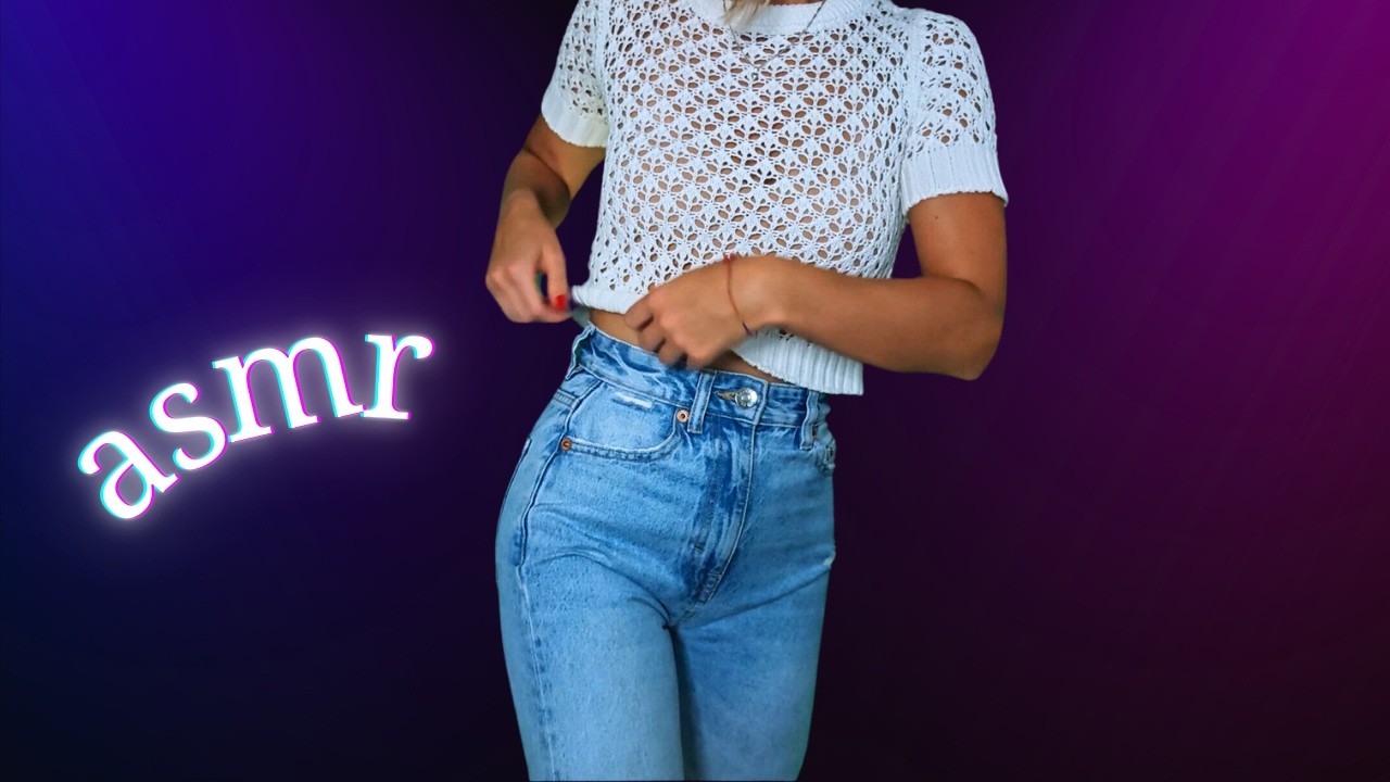 4K ASMR | Jeans & Fabric Scratching