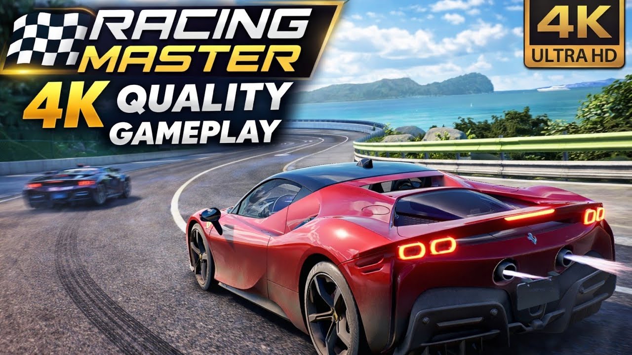 Racing Master 4K Gameplay &ndash; Most Realistic Mobile Racing Game?