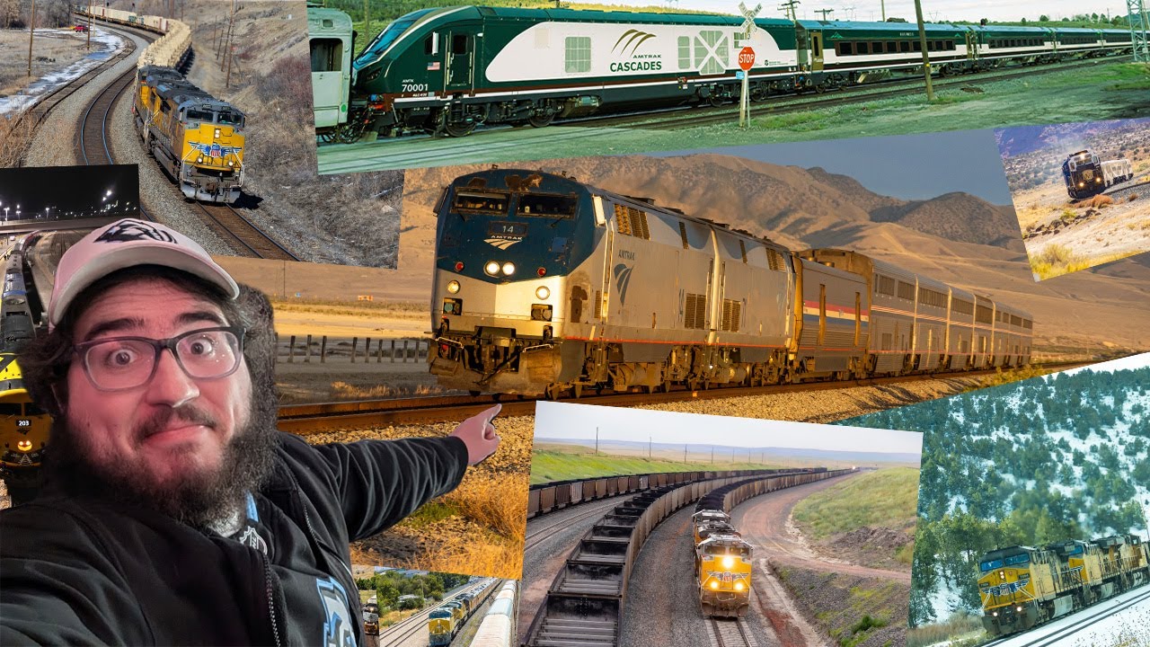 Every train I caught in 2025 | Made without AI