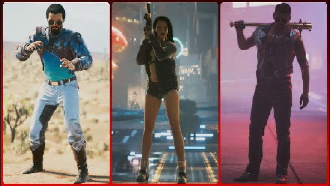 {Cyberpunk2077} 3 Builds for 3 Different Approaches…