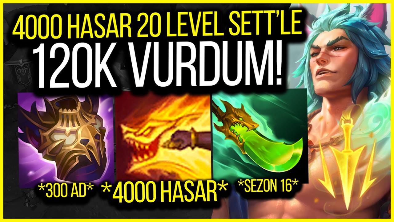 💪 20 LEVEL 4000 GERÇEK HASAR SETT SORUNSALI 💪