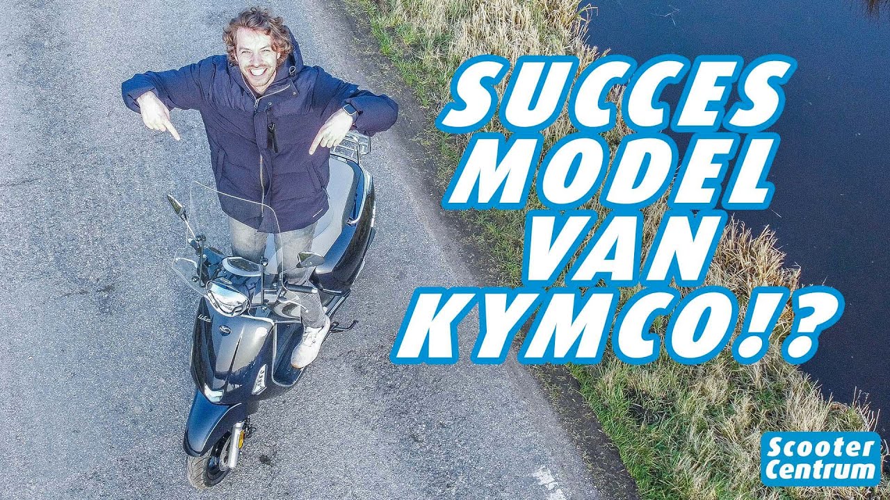 RIJTEST - KYMCO NEW LIKE 2021 - BESTE VERKOCHTE KYMCO!?