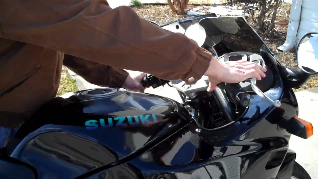 Suzuki Katana 600 Cold Start