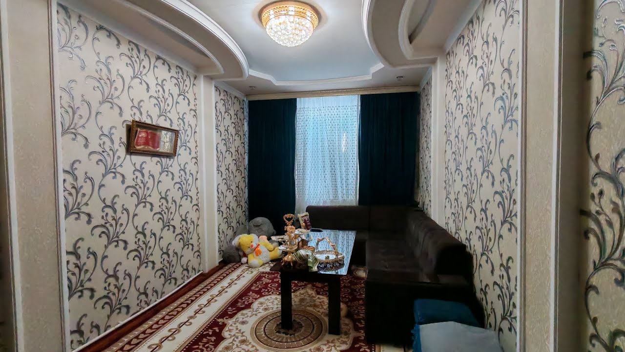 Урганч ш кирпичной домни 3 каватда 3 хонали 90 м² жихози  бн квартира сотилади 62 000 $$  Гастраном