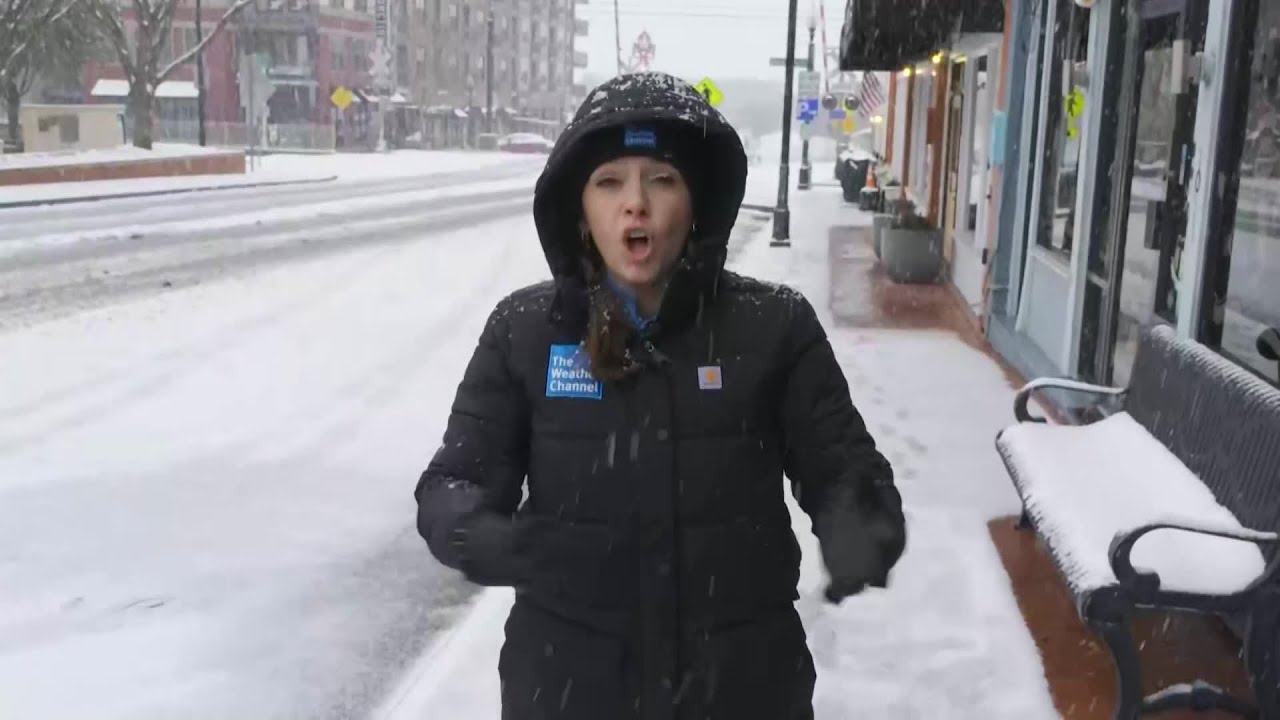 Winter Storm Cora hits Plano, Texas