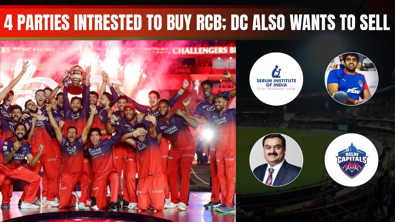 RCB & DC up for sale | Parth Jindal want RCB | 4 big buyers in line | IPL 2026