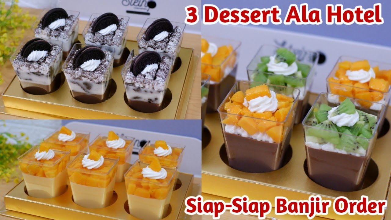 3 Dessert Ala Hotel, Siap-Siap Banjir Order