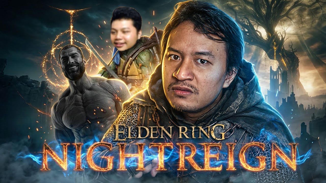 DRAG SOULS GAME JELEK, MENDING RANKED ELDEN RING NEIGHTREIGN.... 😞 w/rojal & om gorhan