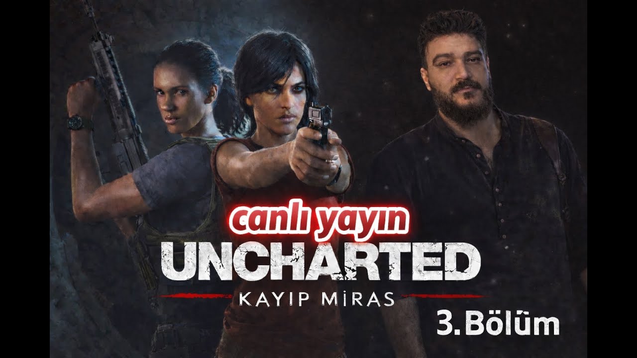Uncharted 4: Kayıp Miras oynuyorum ha :))  3.Bölüm