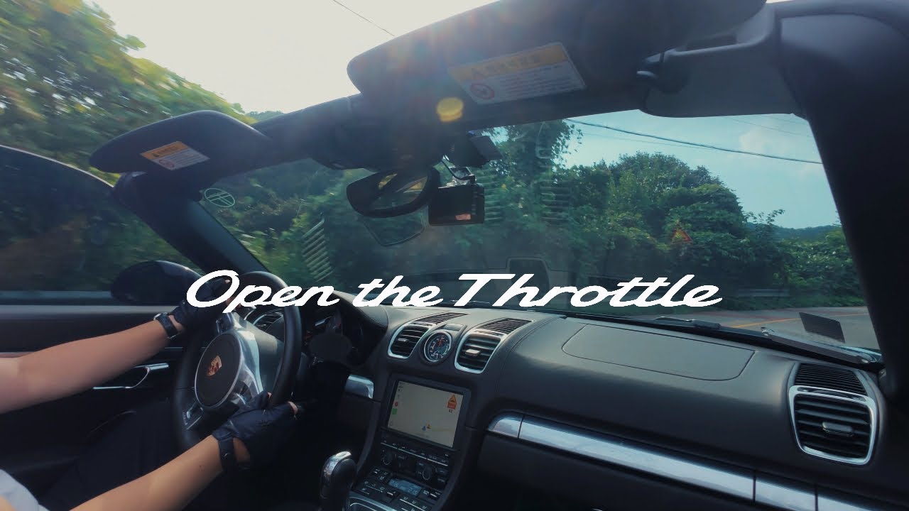 Porsche boxster S (981) | Passenger-side Winding POV & RAW Sound (Paju)