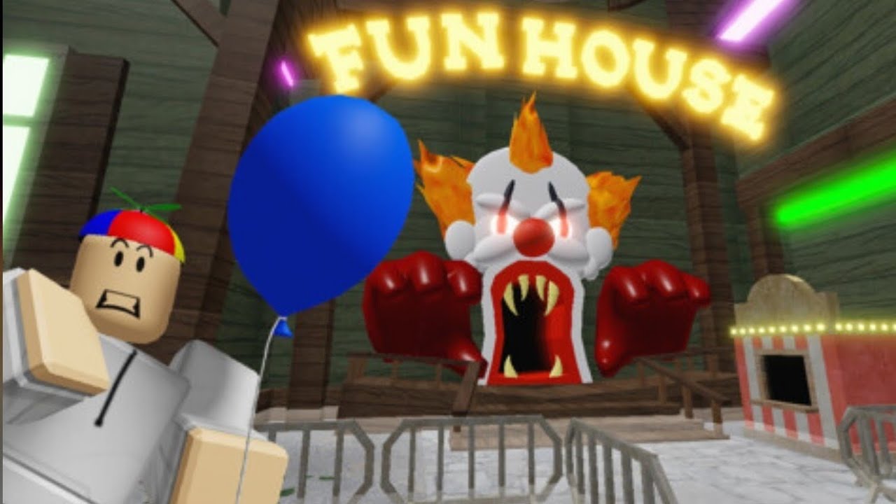 Playing escape the carnival of terror. Wild west obby and escape the bowling alley in roblox