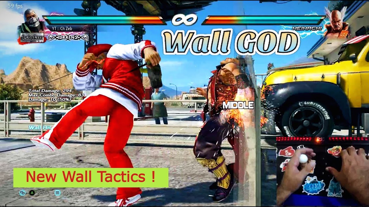 Tekken 7 update patch notes Bryan Buff ? Wall Stun ( Hand cam)